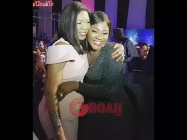 Video: Mercy Johnson and Her Husband Got Everyone Looking As They Arrive Omotola